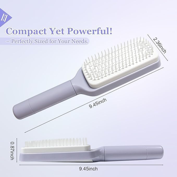 Effortless Self-Cleaning Hair Brush™