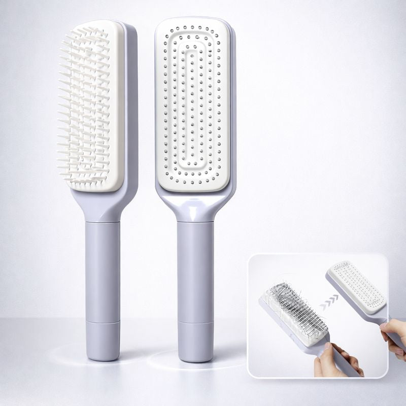 Effortless Self-Cleaning Hair Brush™