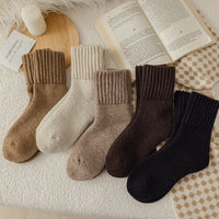 Ladies' thickened mid-calf socks and snow socks