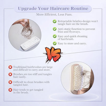 Effortless Self-Cleaning Hair Brush™