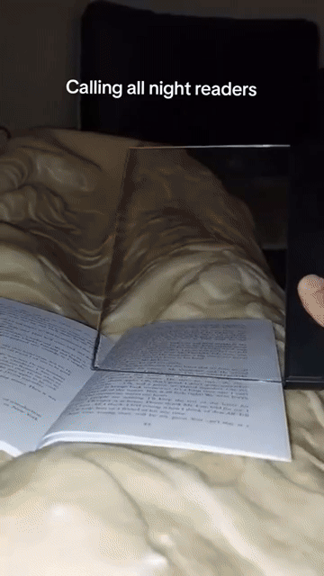 Student Night Reading Light LED Flat Night Vision Reading Lamp