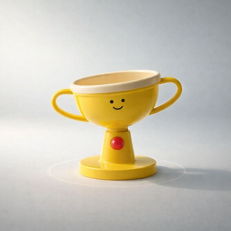 Adjustable Elevated Cat Bowl & Small Dog Feeder – 5-Level Height, 15° Tilted Neck Protection, Non-Slip Food & Water Stand for All Life Stages